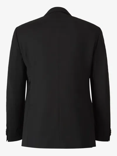 Scabal® Scabal Formal Wool Suit In Black