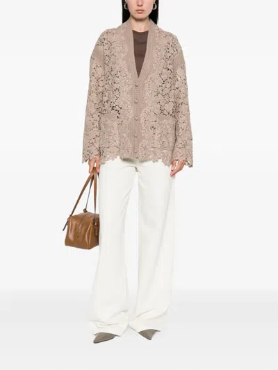 Ermanno Scervino Floral-lace Cardigan