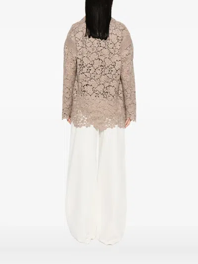 Ermanno Scervino Floral-lace Cardigan