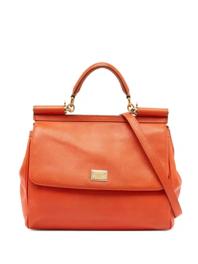 Pre-owned Dolce & Gabbana Miss Sicily Tote Bag