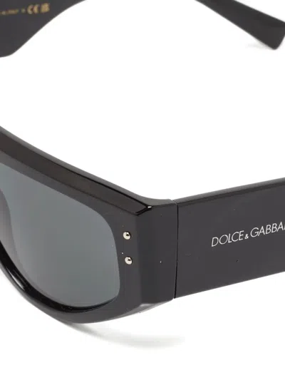 Pre-owned Dolce & Gabbana Shield-frame Sunglasses