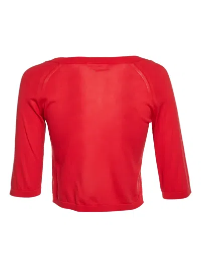 Pre-owned Max Mara  Three-quarter Sleeve Cardigan