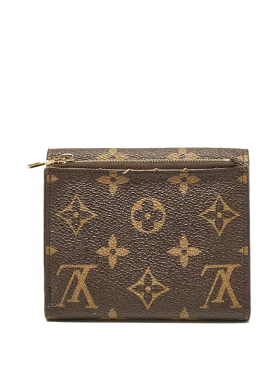 Pre-owned Louis Vuitton Monogram Anais Wallet. In Brown