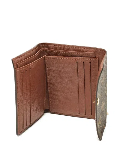 Pre-owned Louis Vuitton Monogram Anais Wallet. In Brown