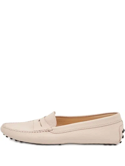Pre-owned Tod's Vintage  Gommino Loafers In Neutral