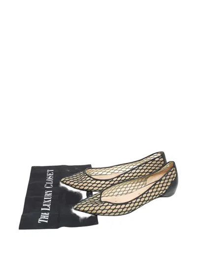 Pre-owned Christian Louboutin Miss Mix Ballet Flats