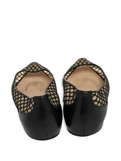 Pre-owned Christian Louboutin Miss Mix Ballet Flats