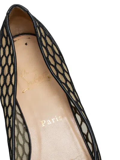 Pre-owned Christian Louboutin Miss Mix Ballet Flats