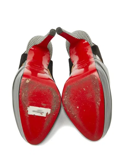 Pre-owned Christian Louboutin 125mm Platform Heeled Pumps