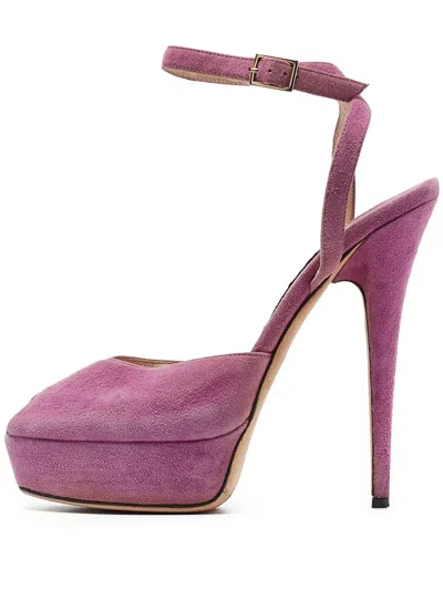 Pre-owned Jimmy Choo Platform Buckle Sandals