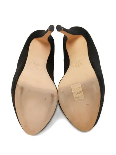 Pre-owned Giuseppe Zanotti Vintage 145mm Suede Platform Pumps
