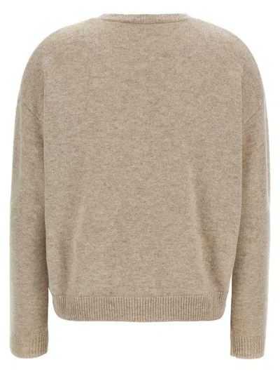 Max Mara Quota Sweaters And Cardigans Beige In Brown