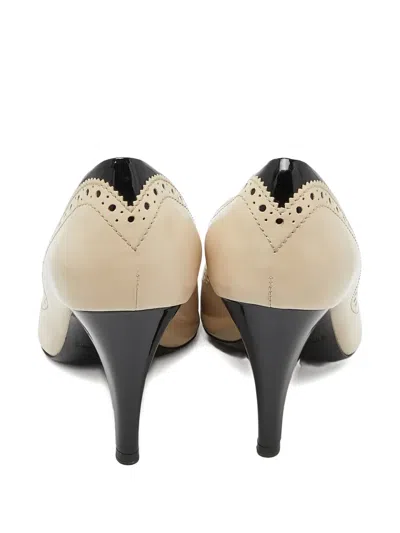 Pre-owned Tod's Vintage 90mm Leather Tassel Pumps