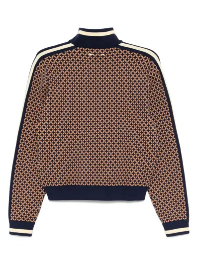 The Upside Crossroad Cotton-blend Bomber Jacket In Multi