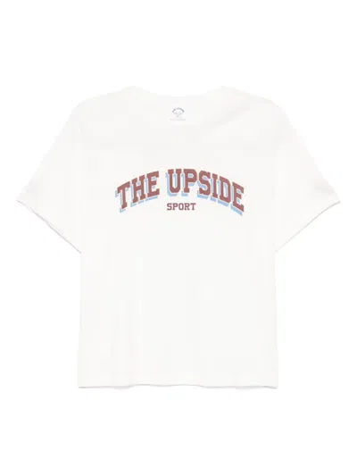 The Upside Alumni Jodhi T-shirt In White