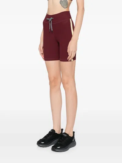 The Upside Trail 6 Spin Shorts Bordeaux In Brown