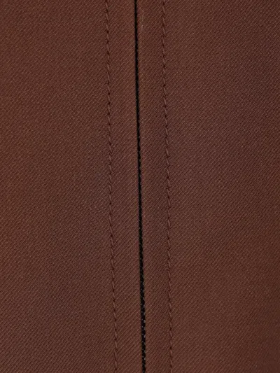 Gucci Twill Jacket Puffer Jackets Brown