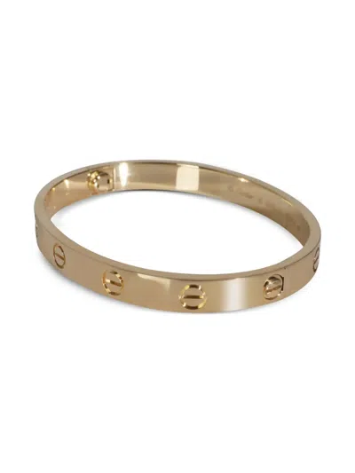 Pre-owned Cartier 18k Yellow Gold Love Bracelet