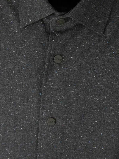 Herno Textured Wool Overshirt