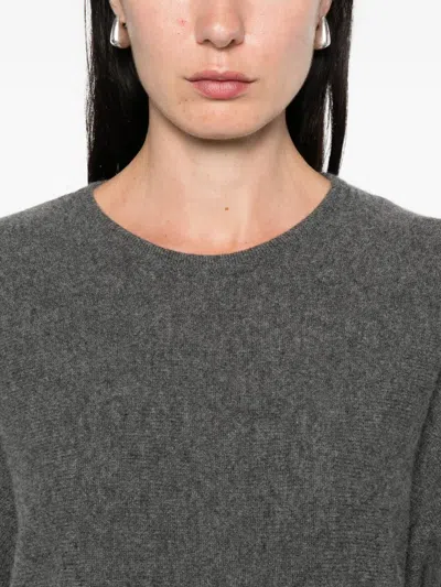 Herno Resort T-shirt In Light Cashmere Knit In Black