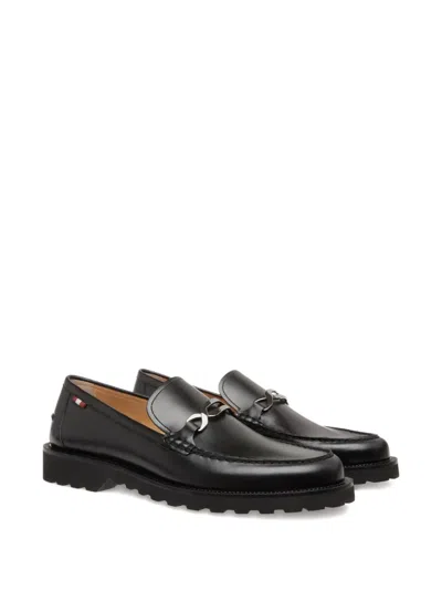 Bally Westminster Leather Loafers In Multi