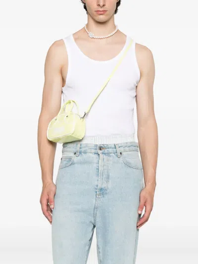 Puma 1976 Micro Grip Top-handle Bag In Yellow