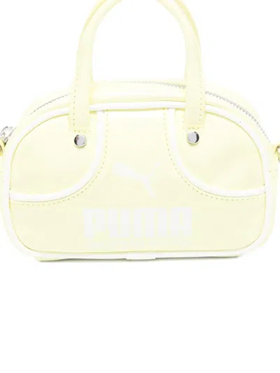 Puma 1976 Micro Grip Top-handle Bag In Yellow