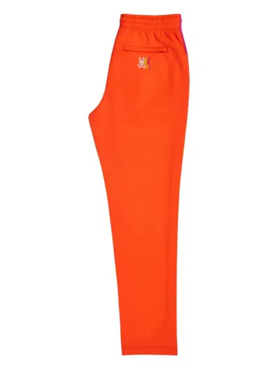 Psycho Bunny Abbott Neon Flame Orange Track Pants B6p179n1cp-nfl In Orange