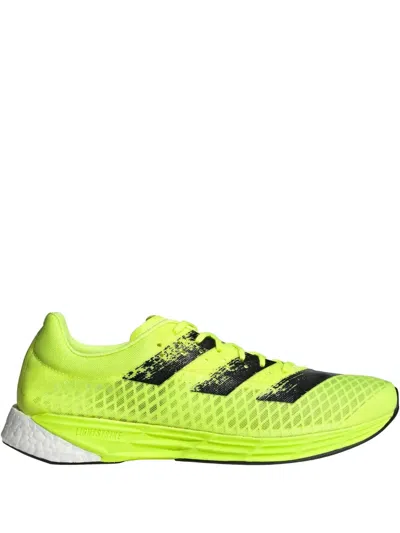 Adidas Originals Adizero Pro "solar Yellow/core Black/cloud White" Sneakers