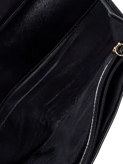Pre-owned Ferragamo Leather Wallet In Black