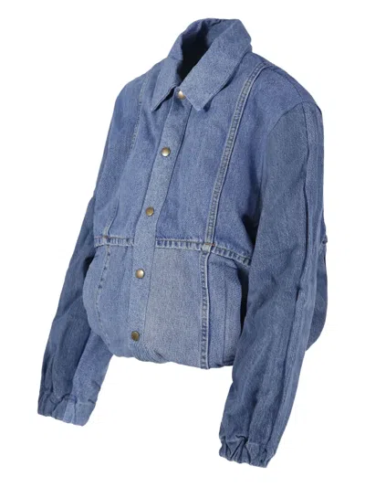E.l.v Denim Panelled Denim Jacket