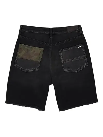 Amiri Distressed-effect Denim Shorts