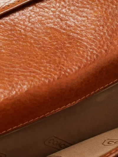 Pre-owned Coach Vintage 2024 Monogram Wallet In Neutral