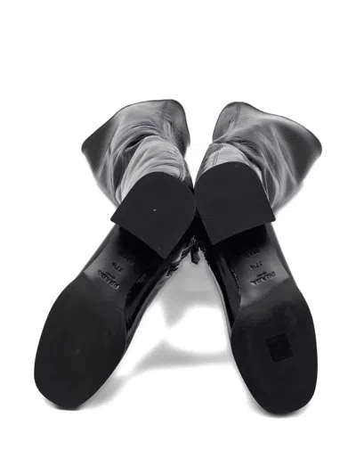 Pre-owned Prada Patent-leather Block-heel Boots