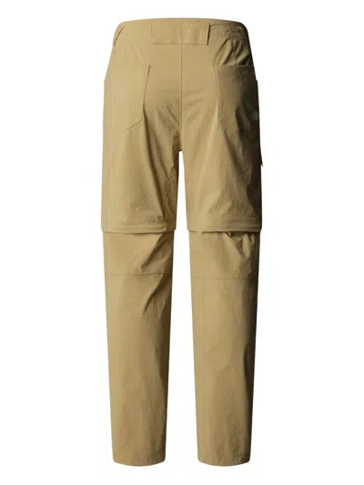 The North Face Womens Exploration Convertible Regular Straight Trousers In Neutral