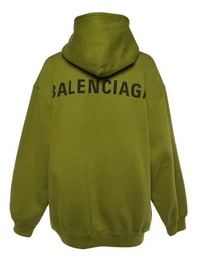 Pre-owned Balenciaga Logo-print Hoodie