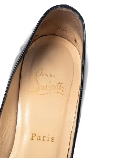 Pre-owned Christian Louboutin 120mm Very Prive Pumps In Black