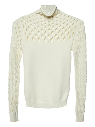 Pre-owned Valentino Cable Knit Top