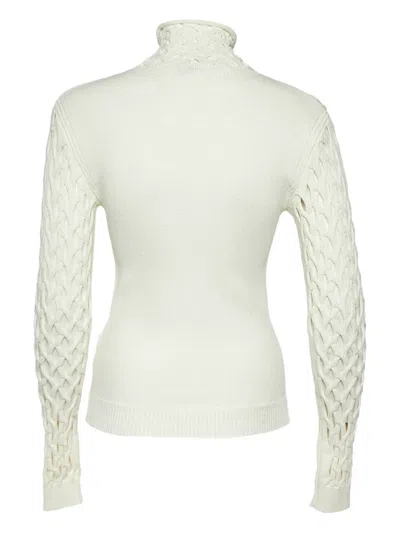 Pre-owned Valentino Cable Knit Top