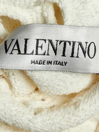Pre-owned Valentino Cable Knit Top
