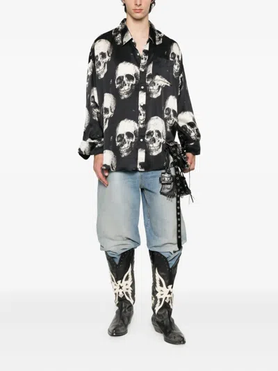 R13 Silk Shirts In Multi