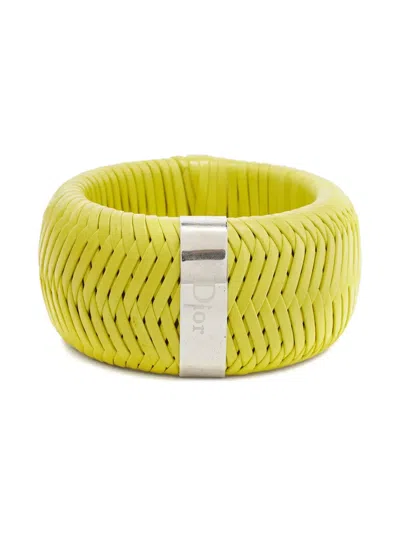 Pre-owned Dior Leather Bracelet