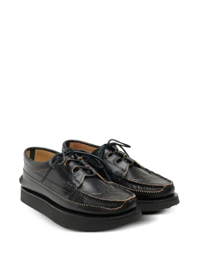 Yuketen Lace-up Leather Shoes