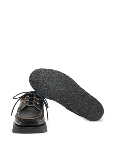 Yuketen Lace-up Leather Shoes
