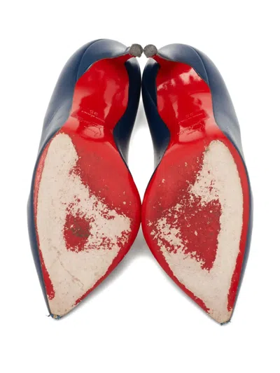 Pre-owned Christian Louboutin Leather Pointed-toe Pumps