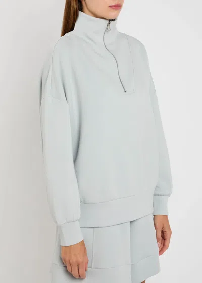 Varley Hawley Half-zip Stretch-jersey Sweatshirt