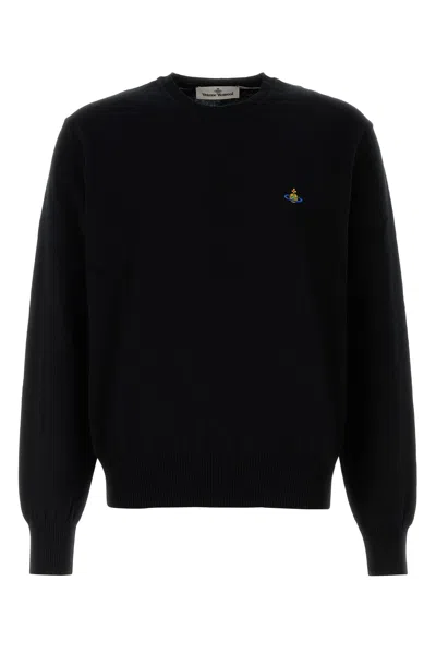 Vivienne Westwood Orb-embellished Sweater In Black