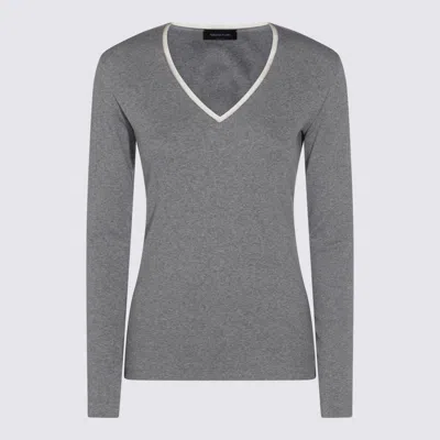 Fabiana Filippi Crewneck Knitwear Contrast Trim