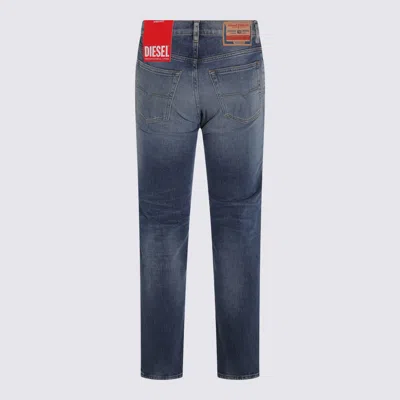 Diesel Blue Cotton 2023 D-finitive Jeans In Blue