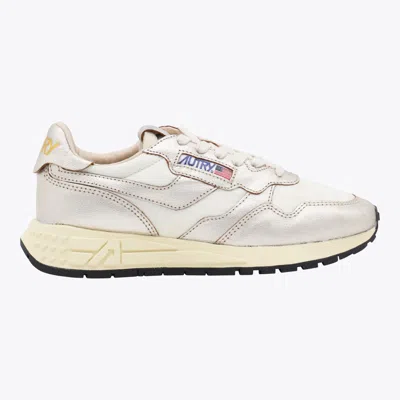 Autry Low Top Silhouette Sneakers With Contrast Sole